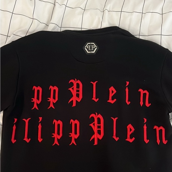 PHILIPP PLEIN GOTHIC EMBROIDERED SWEATER - Picture 5 of 10